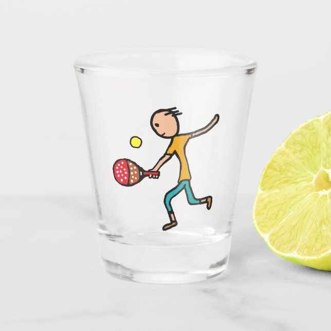 Vaso De Chupito Padel Tennis (Anverso)