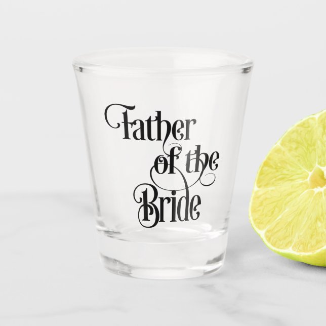 Vaso De Chupito Padre de la novia (Anverso)