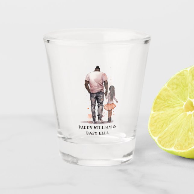 Vaso De Chupito Padre negro y bonos de la hija (5) (Anverso)