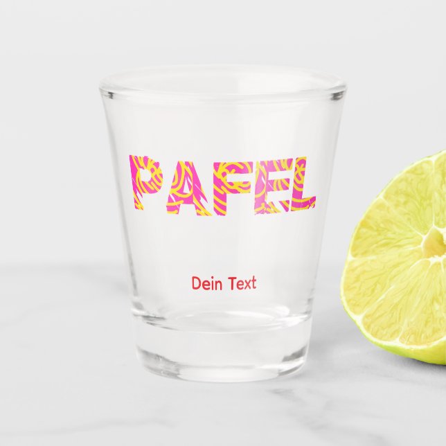 Vaso De Chupito Pafel  (Anverso)