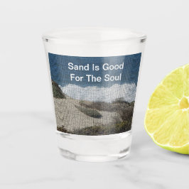 Vaso De Chupito Paisaje costero Beach Lover Océano Beachcomber