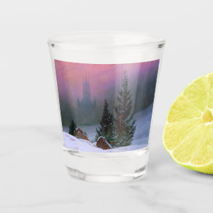 Vaso De Chupito Paisaje invernal Caspar David Friedrich