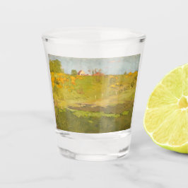 Vaso De Chupito Paisaje rural francés (por Georg Pauli)