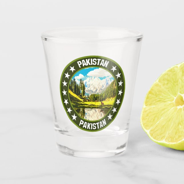Vaso De Chupito Pakistán (Anverso)