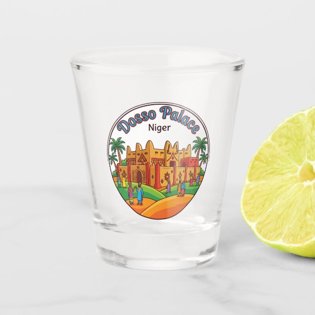 Vaso De Chupito Palacio de Dosso Níger (Anverso)