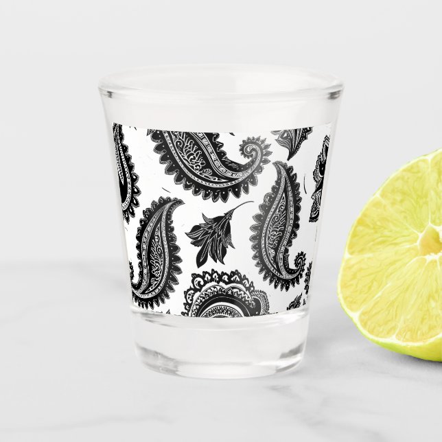 Vaso De Chupito Palacios de Paisley (Anverso)
