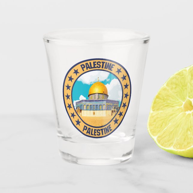 Vaso De Chupito Palestina (Anverso)