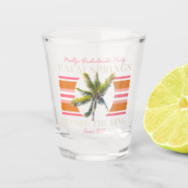 Vaso De Chupito Palm Springs Antes de la Sortija – Retro Despedida