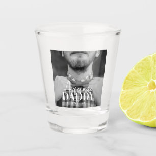 Vaso De Chupito Papá Increíble Desde 20XX Simple Foto Elegante