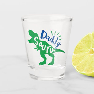 Vaso De Chupito Papi Saurus T-Rex Silhouette