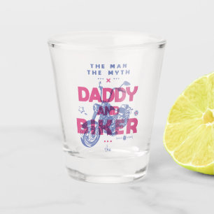 Vaso De Chupito Papi y ciclista el hombre el mito la leyenda