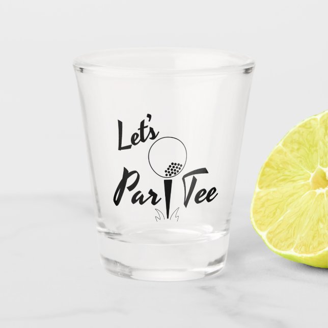 Vaso De Chupito Par Tee Shot Glass (Anverso)