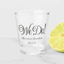 Vaso de chupito para boda