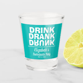 Vaso de chupito para despedida de soltera con Drin