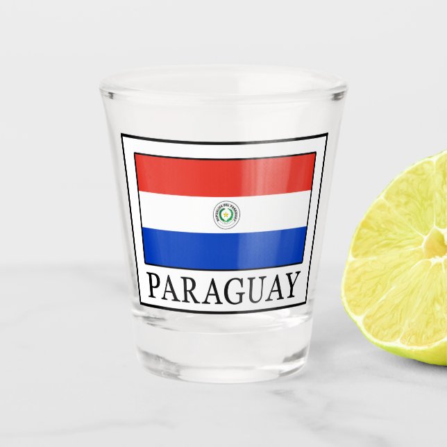 Vaso De Chupito Paraguay (Anverso)