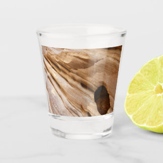 Vaso De Chupito Pared del cañón de Zion Resumen de fotografía de l
