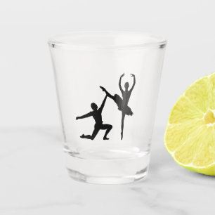 Vaso De Chupito Pareja de baile de ballet