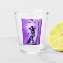 Vaso De Chupito Pareja romántica baila tango
