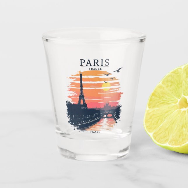 VASO DE CHUPITO PARIS (Anverso)