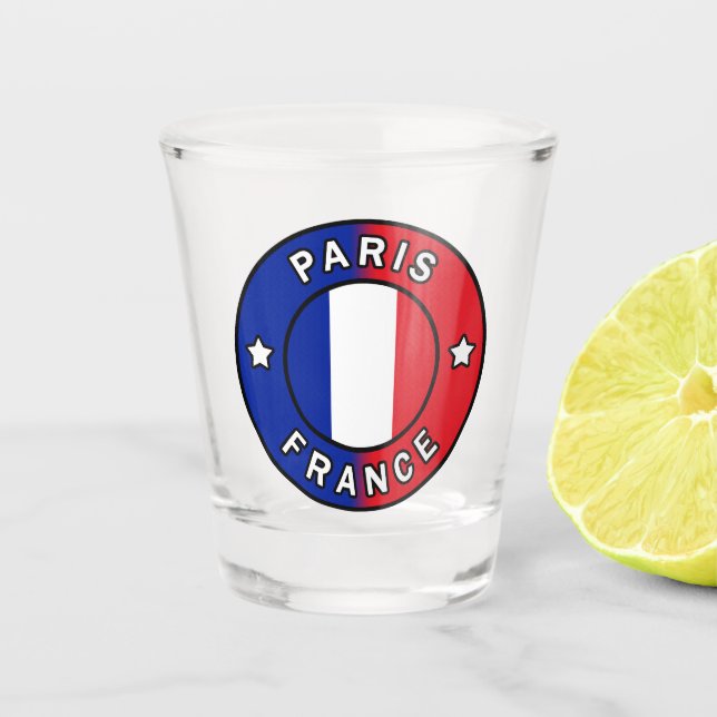 Vaso De Chupito París Francia (Anverso)