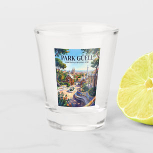 Vaso De Chupito Park Güell, Barcelona, Cataluña, España España