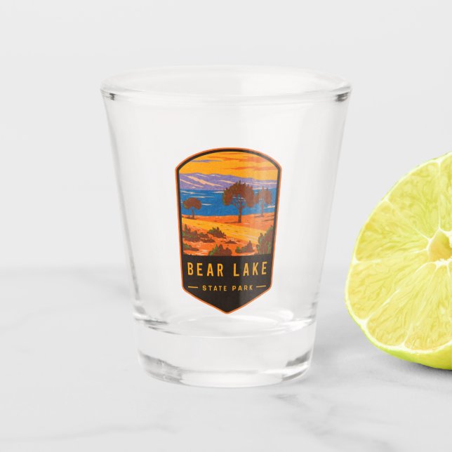 Vaso De Chupito Parque estatal Bear Lake (Anverso)