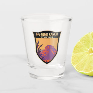 Vaso De Chupito Parque Estatal Big Bend Ranch Texas Vintage