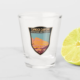 Vaso De Chupito Parque Estatal Caprock Canyons y Trailway Texas