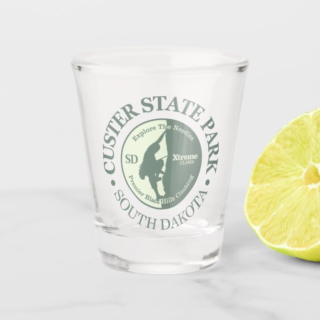 Vaso De Chupito Parque Estatal Custer (CLB) (Anverso)