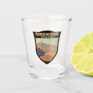 Vaso De Chupito Parque Estatal Franklin Mountains Texas Vintage