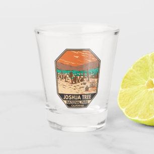 Vaso De Chupito Parque nacional árbol Joshua Turquía cierra dunas