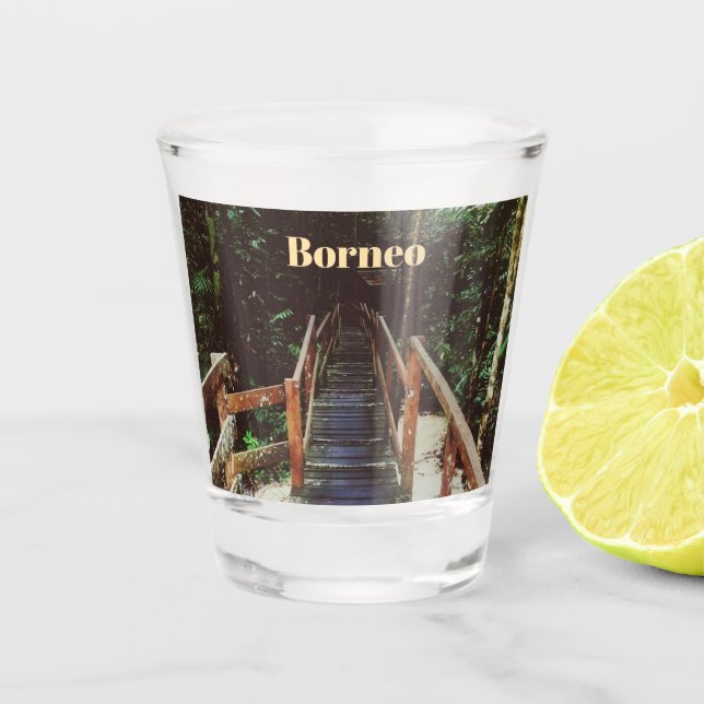 Vaso De Chupito Parque Nacional Bako - Borneo (Anverso)