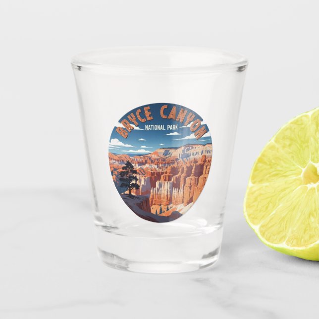 Vaso De Chupito Parque Nacional Bryce Canyon Utah (Anverso)