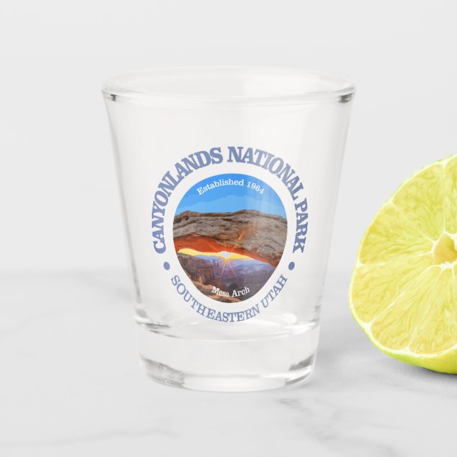 Vaso De Chupito Parque nacional Canyonlands (Anverso)