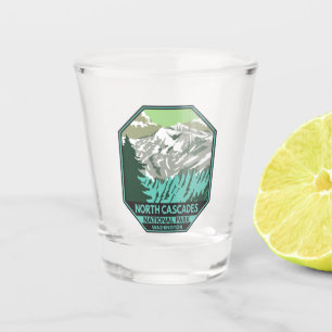 Vaso De Chupito Parque nacional Cascades Norte Goode Mountain Retr