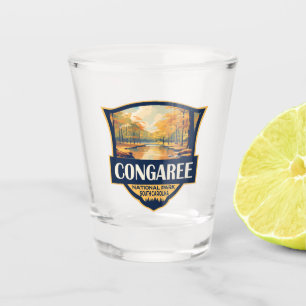 Vaso De Chupito Parque nacional Congaree Ilustracion Viaje Viaje V