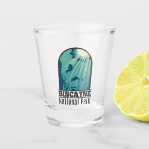 Vaso De Chupito Parque nacional de Biscaye Marítimo Submarino de F
