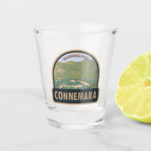 Vaso De Chupito Parque nacional de Connemara Irlanda 12 Bens Trave