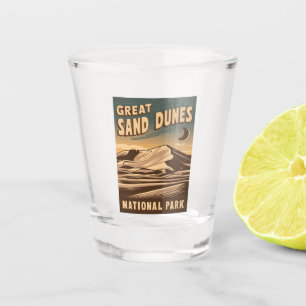 Vaso De Chupito Parque nacional de las grandes dunas de arena Noch