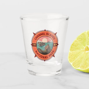 Vaso De Chupito Parque nacional de las Islas del Canal Compa Retro
