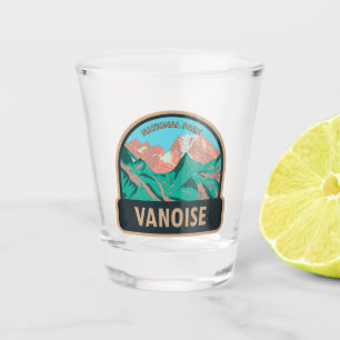 Vaso De Chupito Parque nacional de Vanoise Francia Vintage