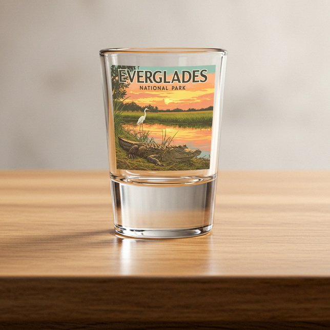 Vaso De Chupito Parque nacional de Vintage Everglades (Subido por el creador)