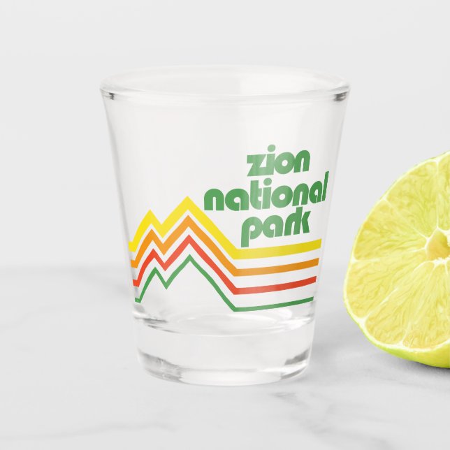 Vaso De Chupito Parque nacional de Zion (Anverso)