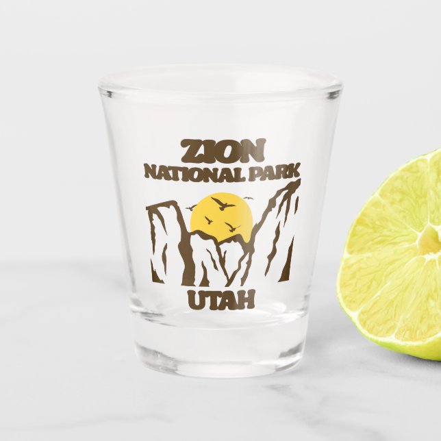 Vaso De Chupito Parque nacional de Zion (Anverso)