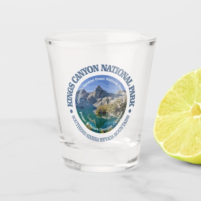 Vaso De Chupito Parque nacional del Cañón Kings (Anverso)