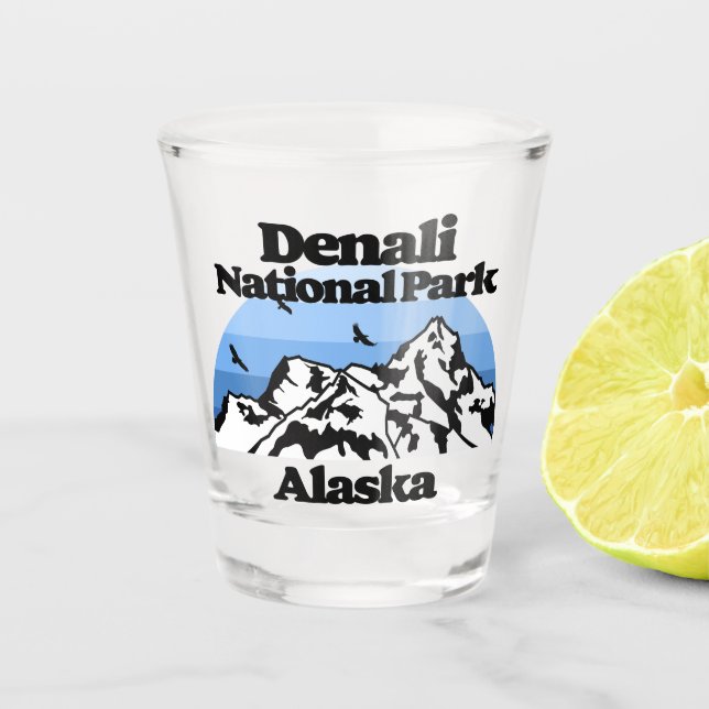 Vaso De Chupito Parque nacional Denali (Anverso)
