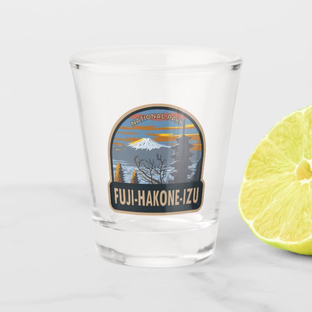 Vaso De Chupito Parque nacional Fuji-Hakone-Izu (Anverso)