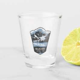 Vaso De Chupito Parque nacional Glacier Emblem