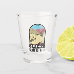 Vaso De Chupito Parque nacional Glacier Montana Triple Divide Pico