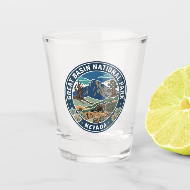 Vaso De Chupito Parque Nacional Gran Cuenca EE. UU. (Anverso)